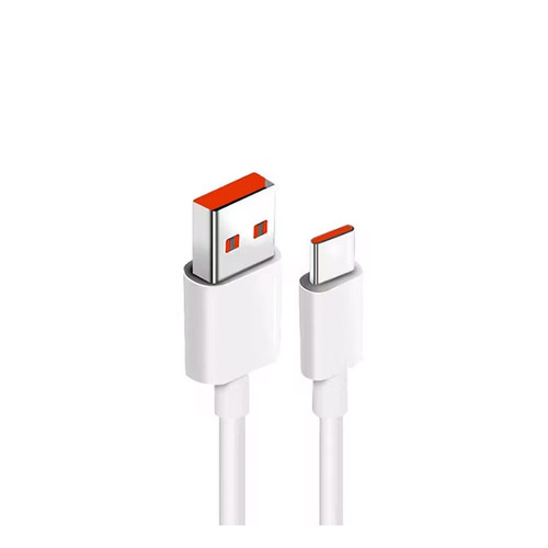 کابل شارژ سریع Type-C 3A شیائومی White | روکاری 100 درصد اورجینال